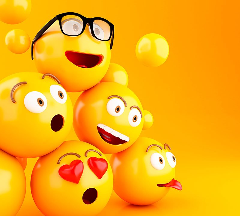 Usando emojis de maneira profissional